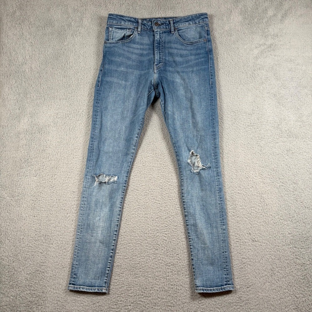 Levis Made & Crafted 721 Jeans High Rise Skinny Italian‎ Fabric Womens 30x30